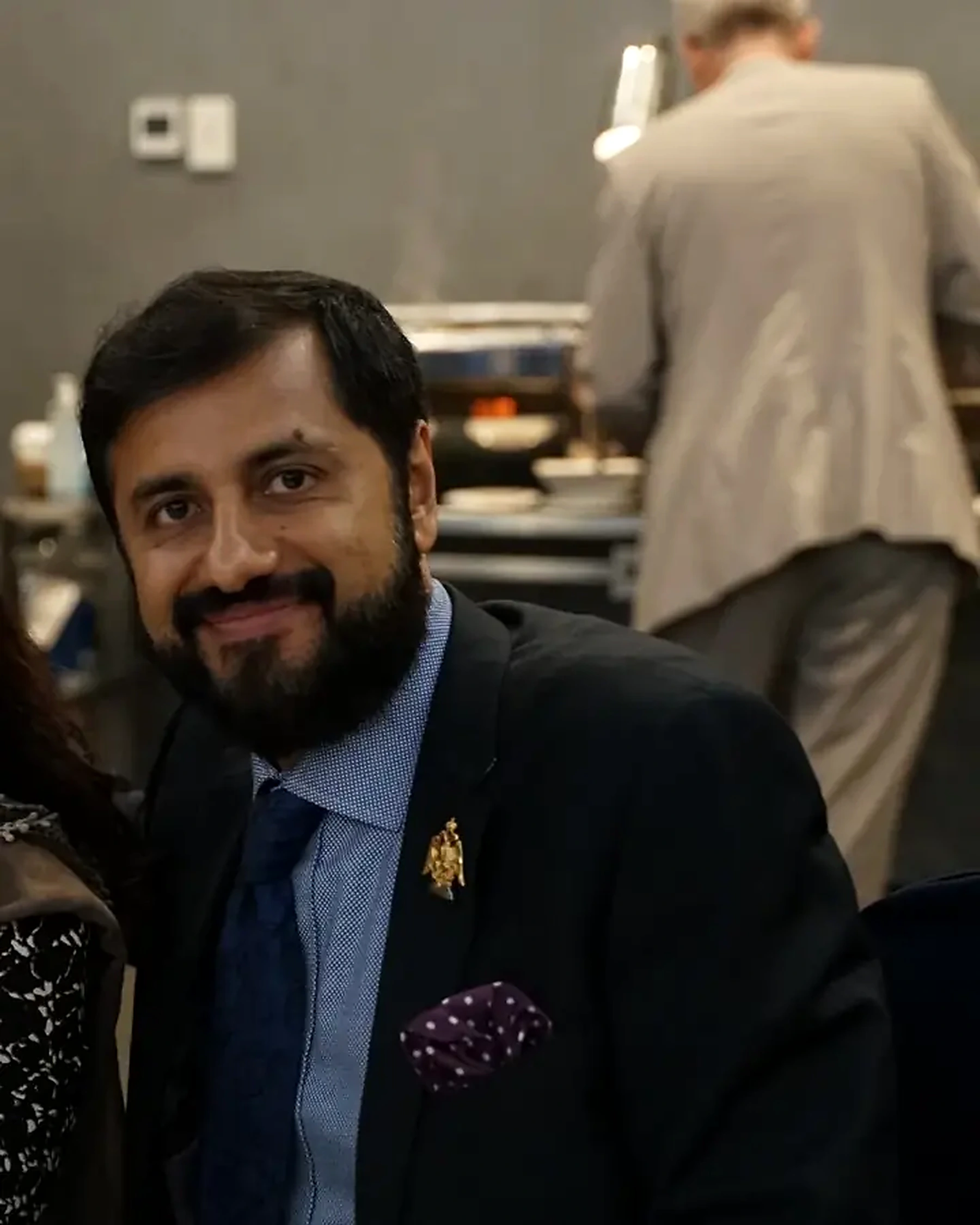 Dr. Suresh Devnani in a relaxed candid moment
